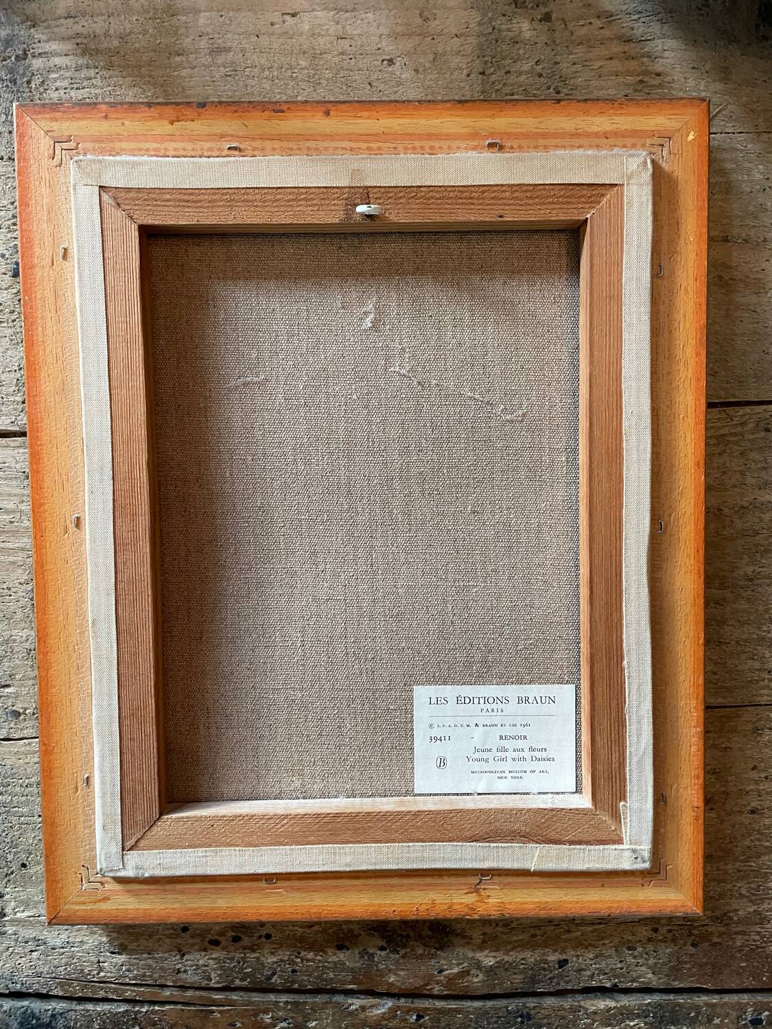 Paintings a young girl with flowers