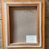 Paintings a young girl with flowers