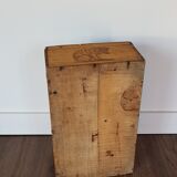 Advertising wooden box