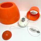 Pendant Lamp Orange Vintage Design - Lorosae- Reggiani - Alvaro Siza 90's