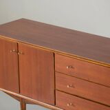 Long minimalist Scandinavian sideboard - 220 cm