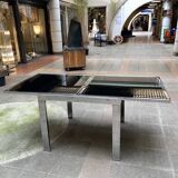 Table "La Métal" - Edition D Milano - 70s