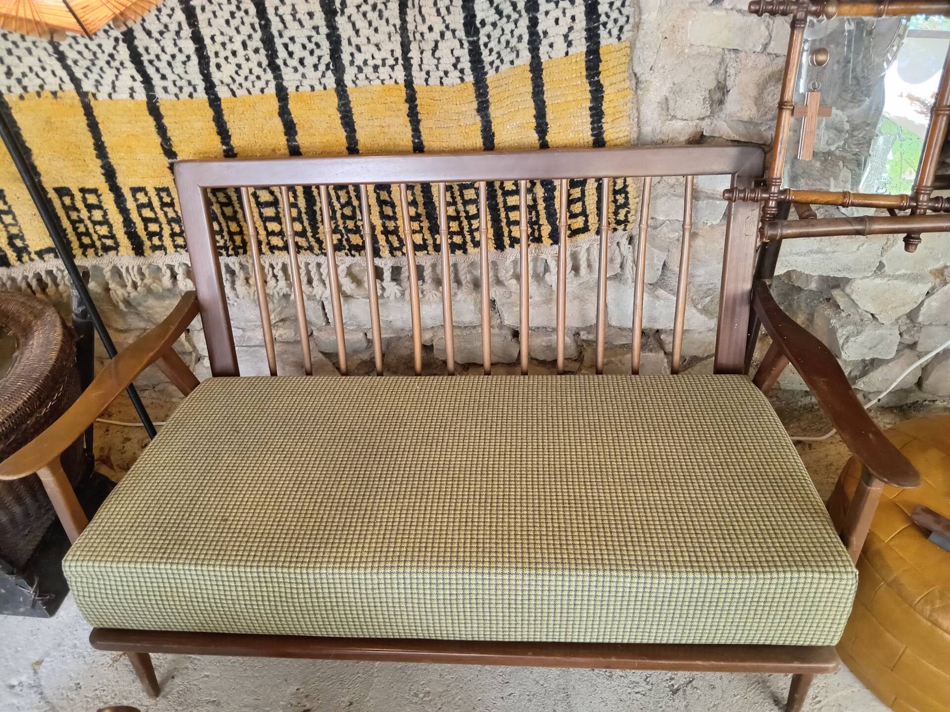 Scandinavian banquette style