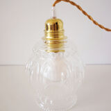 Suspension molded glass globe player