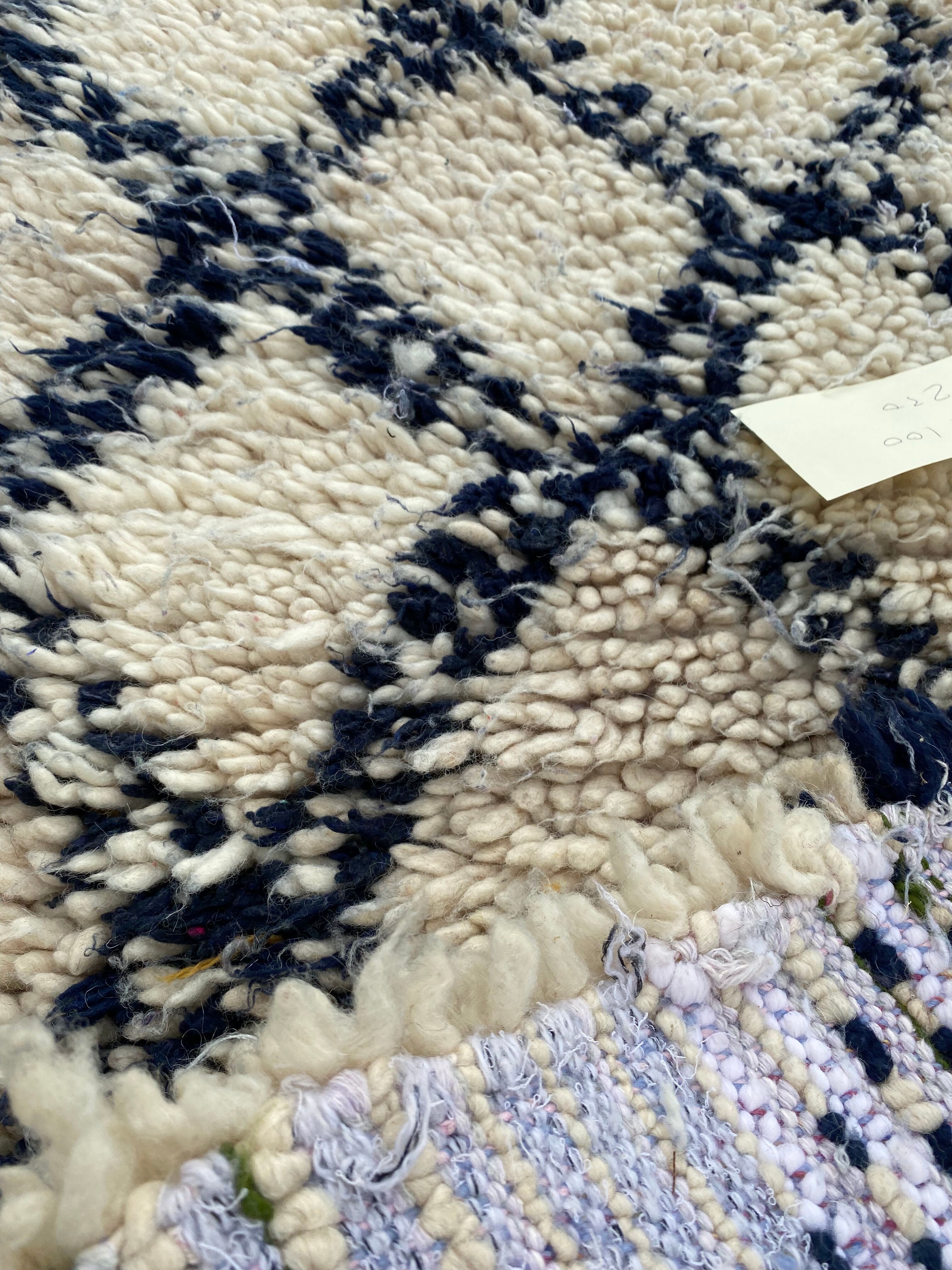 Berber carpet Beni Ouarain 100x210 cm