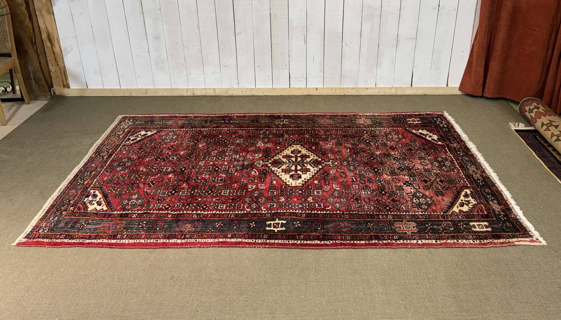 Tapis iranien en laine fait main