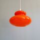 Suspension Space Age in opaline orange, 1960s-70s