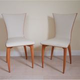 Deux chaises design usa modèle giraffe