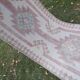 Vintage Turkish hallway rug 100x391 cm
