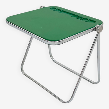 Green Platone foldable desk by Giancarlo Piretti for Anonima Castelli 1970
