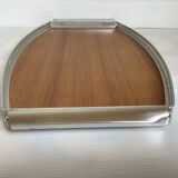 Openwork metal formica tray