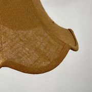 Suspension vintage en toile de jute