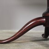 Round mahogany table , 1950