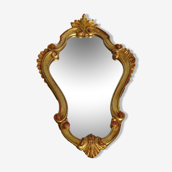 Miroir doré 34x54cm