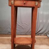 Oval marquette side table