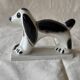 Ceramic dog Geo Condé 1930 Saint-Clement