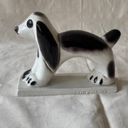 Chien en céramique Geo Condé 1930 Saint-Clement
