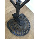 Forged iron stool