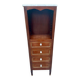 Small Louis XVI style Mahogany and mahogany veneer chiffonier