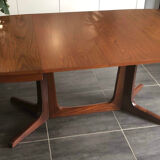 Vintage extendable table Baumann 1970s
