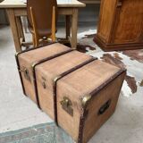 Old travel trunk "Be a Father" Lille