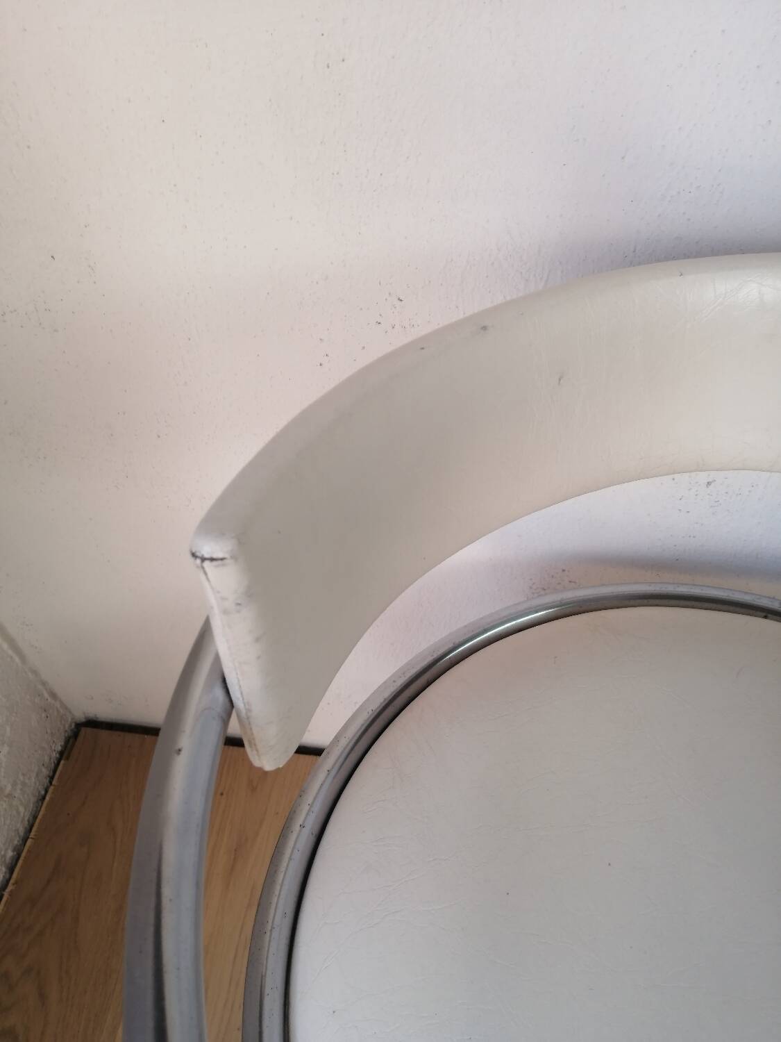 Pair of vintage canteliver armchairs from Zug, Victoria, Switzerland.