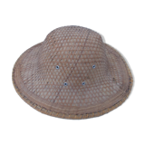 Chapeau asiatique style colonial en paille