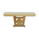 Console en chene blanchi style art deco