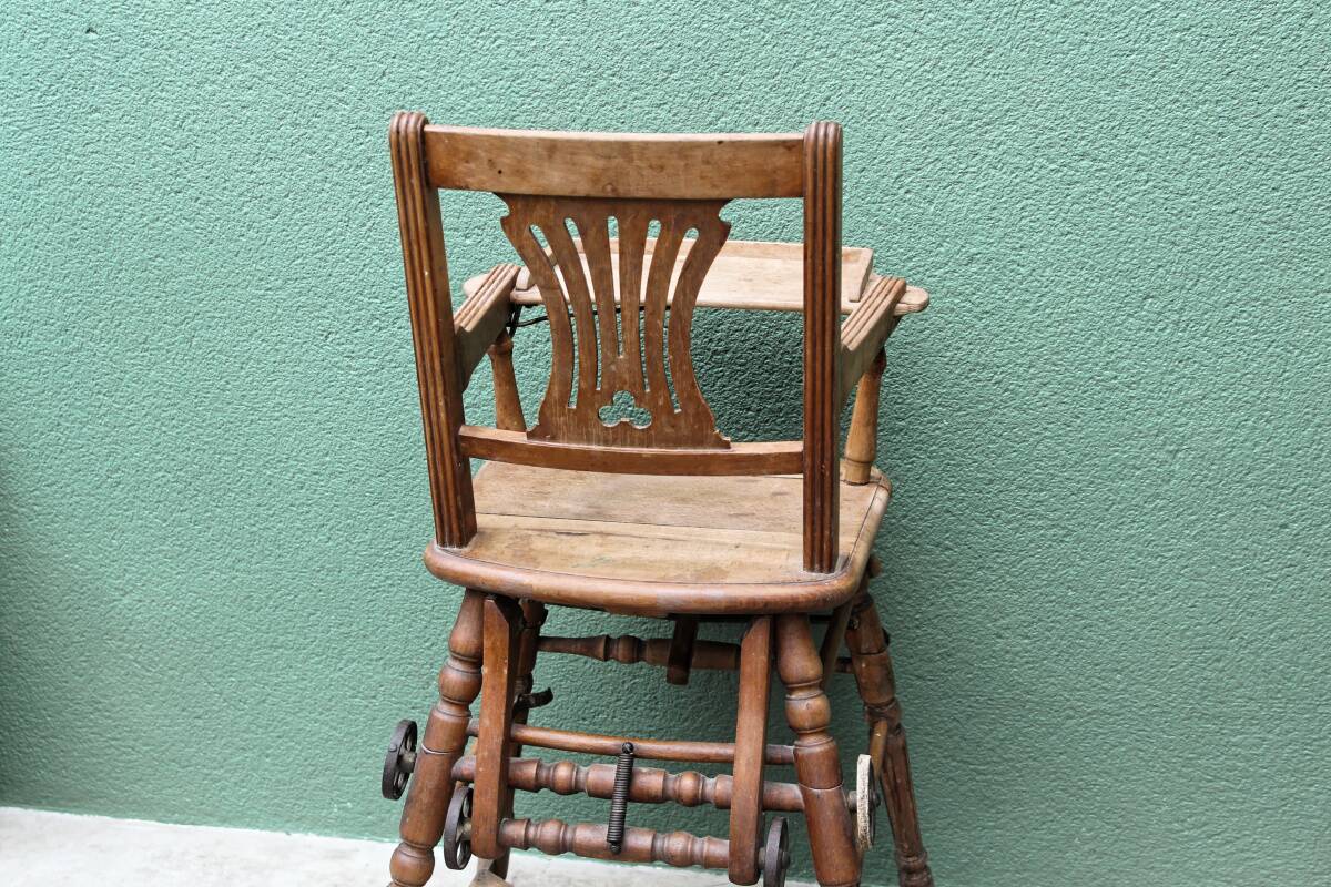Baby high chair, early 20th century