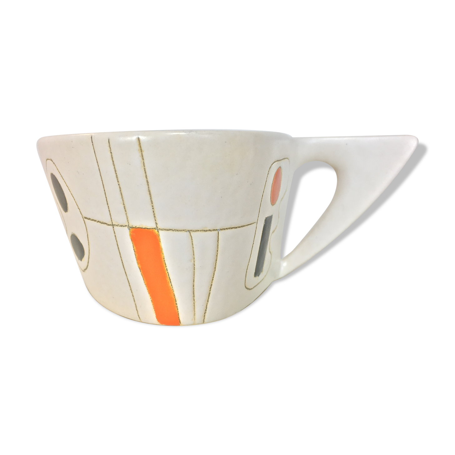 Orlando asymmetric ceramics from the 1950s Vallauris