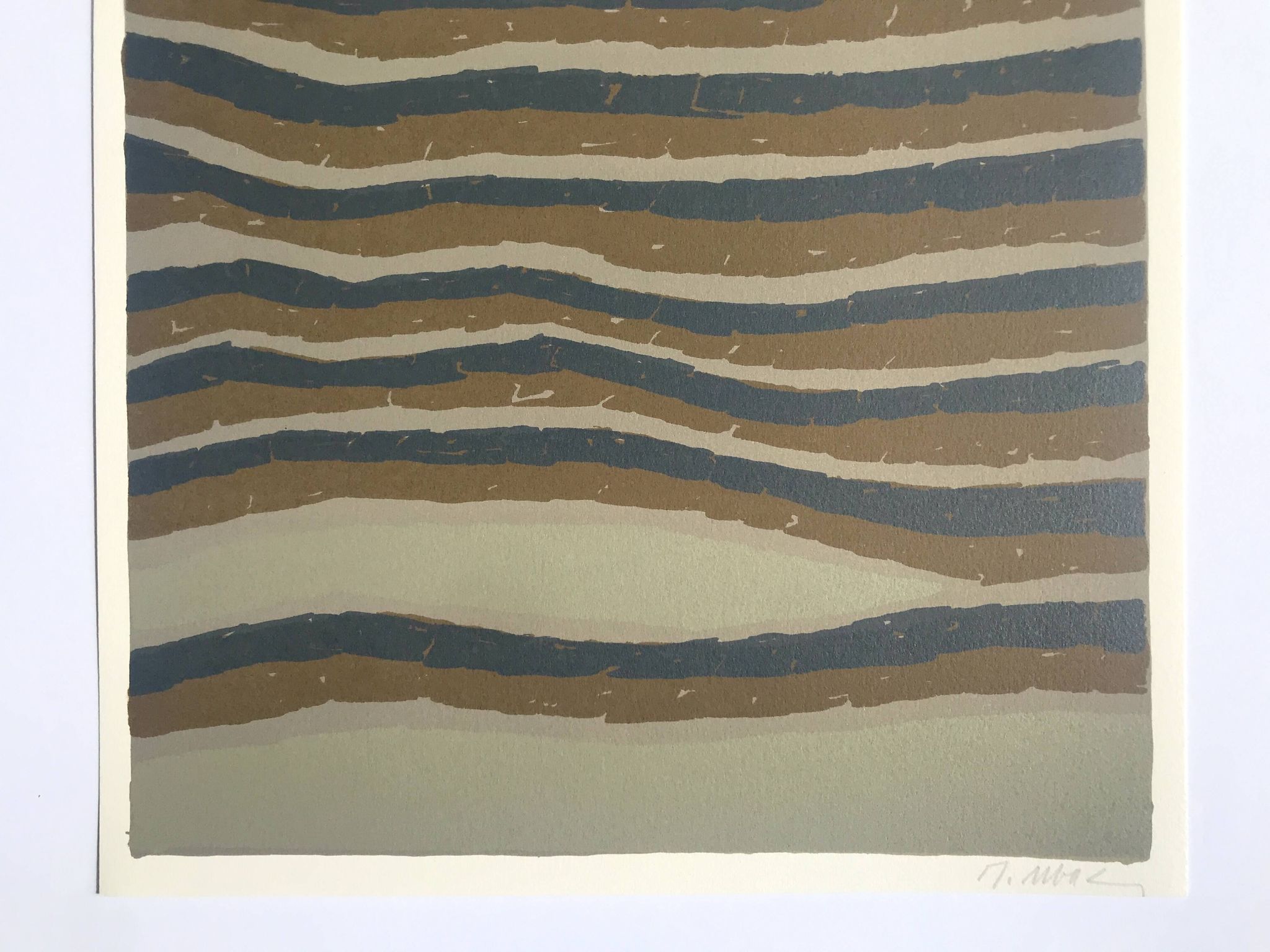 Raoul UBAC, The Earth III, 1978: Original lithograph signed in pencil.