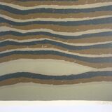 Raoul UBAC, The Earth III, 1978: Original lithograph signed in pencil.