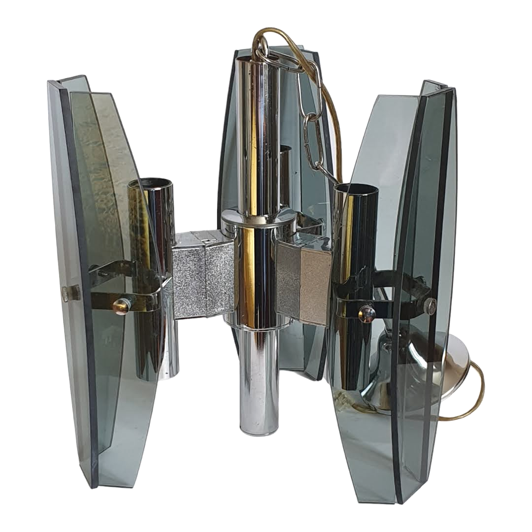 Chandelier suspension space age 70s