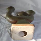 Vintage ceramic candlestick