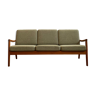 Mid-century modern teak sofa, senator series by Ole Wanscher for Cado