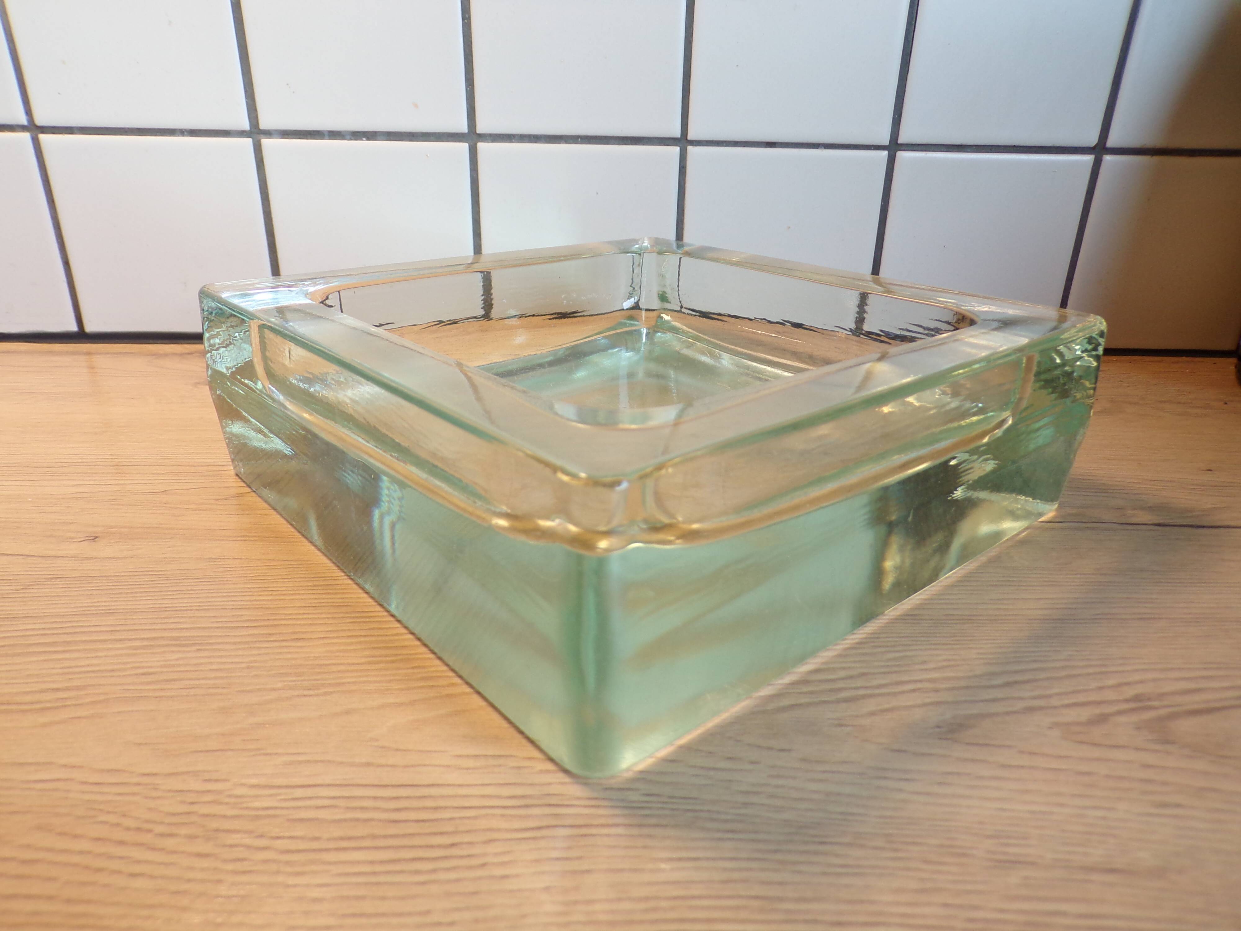 Empty pocket glass pad 20X20cm