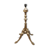 Pied de lampe avec abat-jour pagode