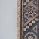 Vintage Turkish hallway rug 67x317 cm