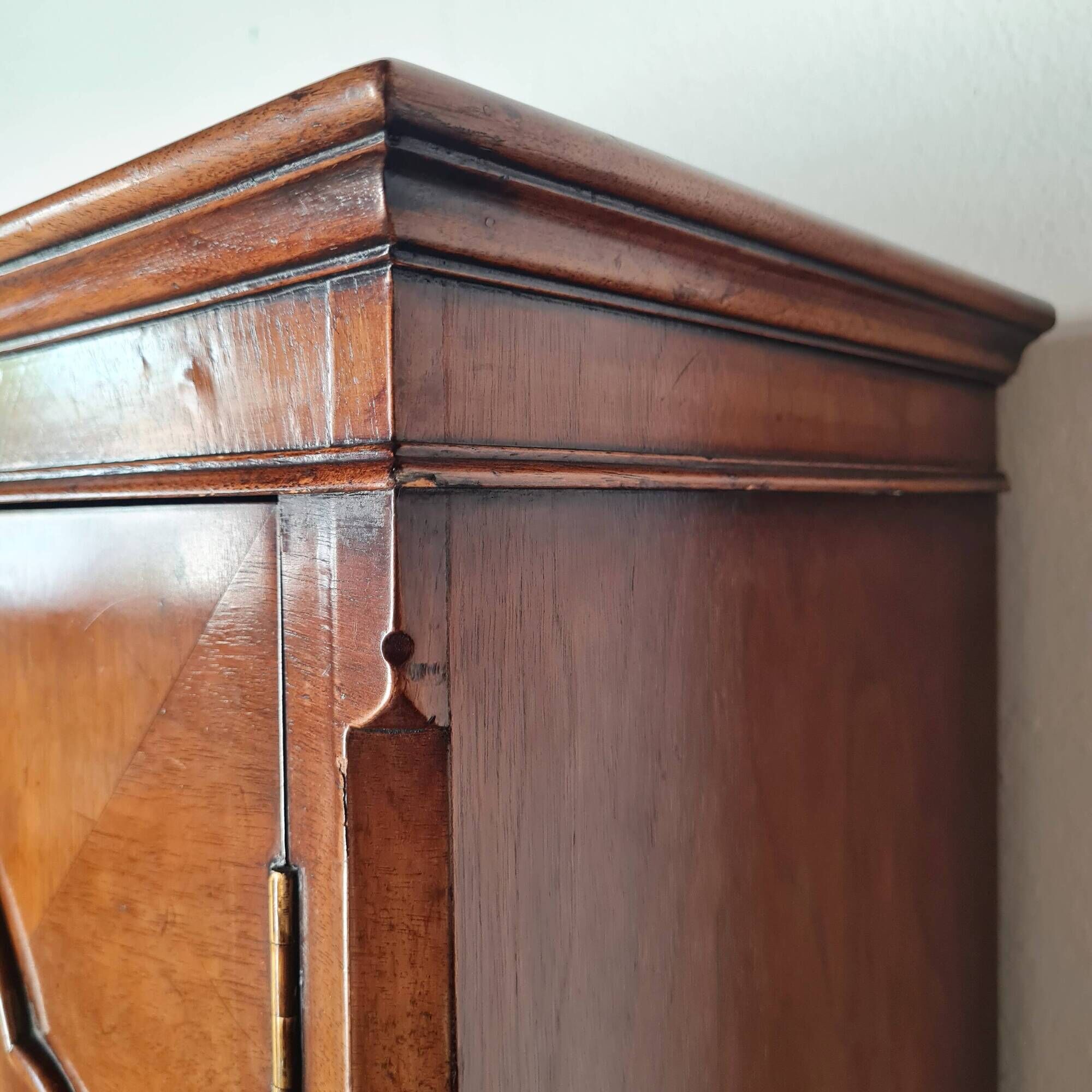 Walnut wardrobe 1930 - English storage furniture