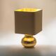 Lampe de table vintage en laiton fabriquée en Italie, années 60