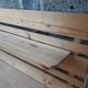Pine wall shelves