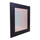 Infinite mirror with black metal frame - Italy