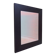 Infinite mirror with black metal frame - Italy