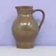 vintage brown ceramic jug