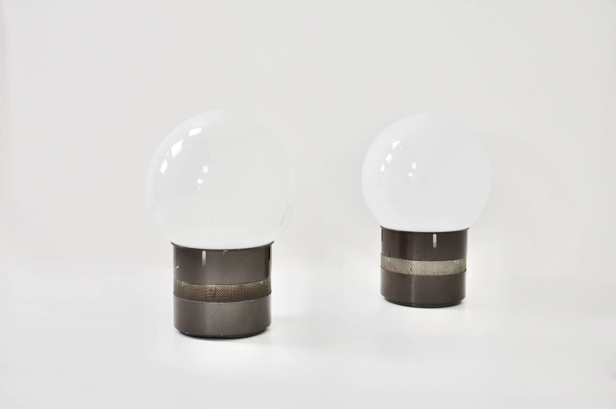 Oracolo table lamps by Gae Aulenti for Artemide, 1969, set of 2