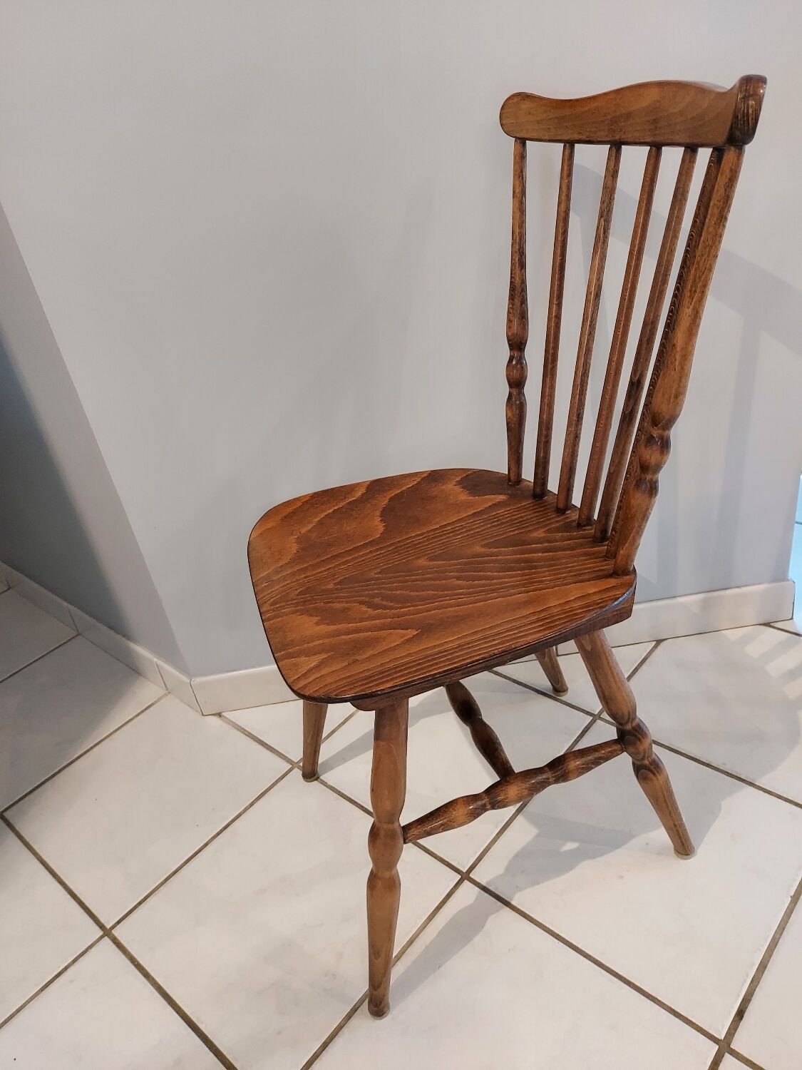 Set of 4 Baumann bistro chairs from the 1970s
