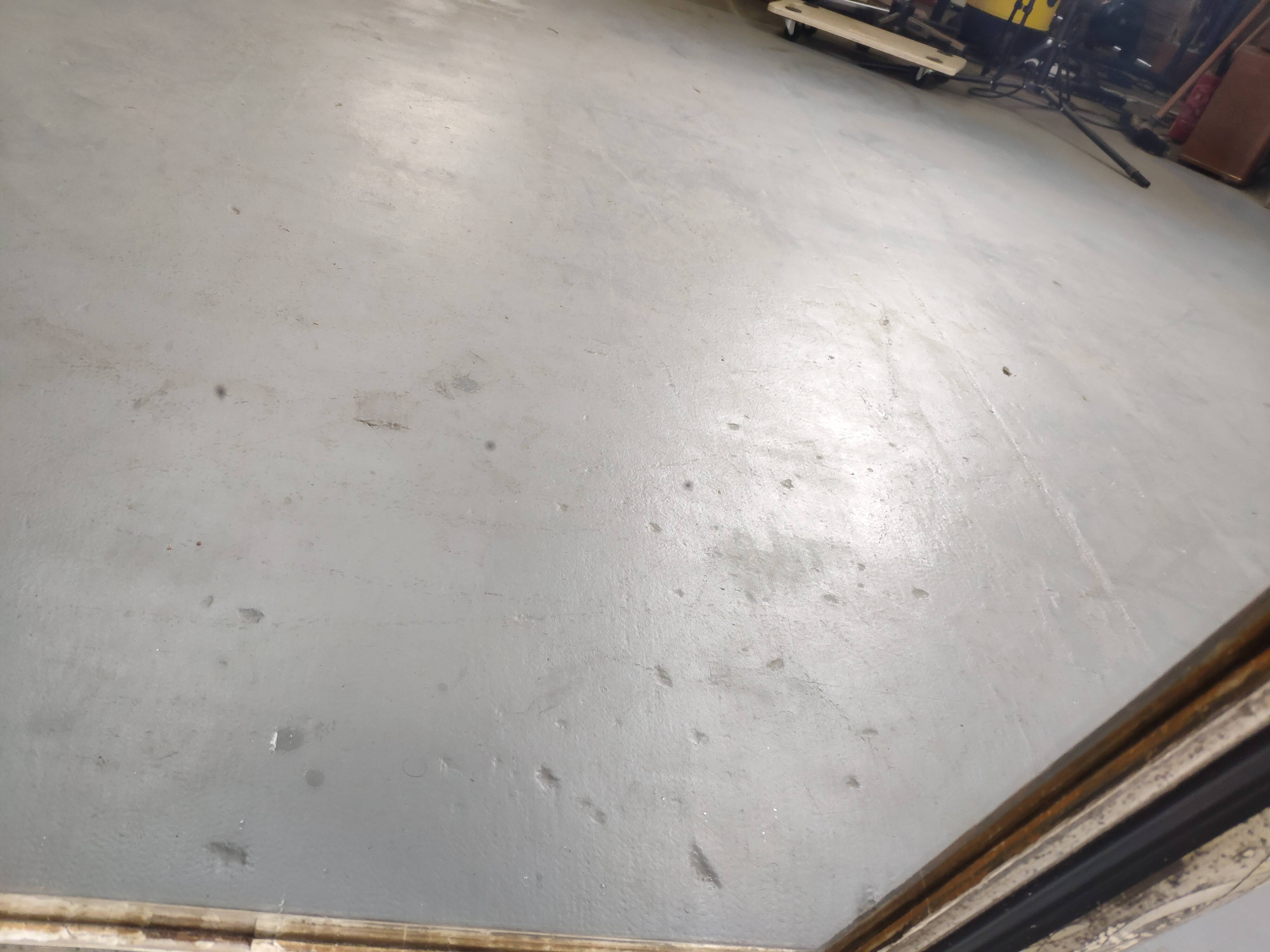 Mirror Louis-Philippe black wood and silver carved