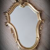 Golden lily mirror 46x27