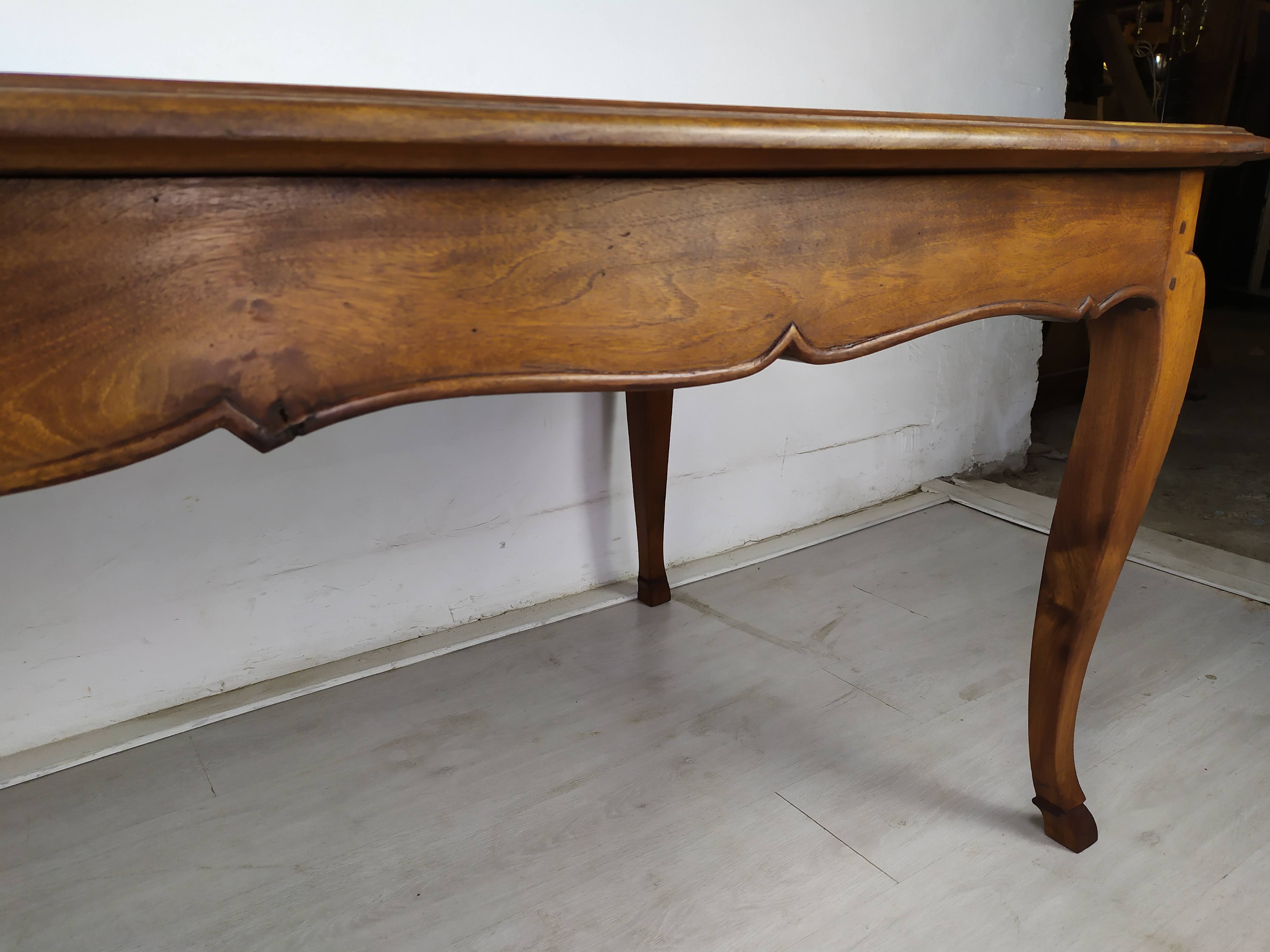Louis XV walnut table