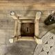Wooden workshop stools